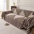thumbnail image 1 of Smuge Sofa Cover, Couch Cover Protector Slipcover L Shape 3 Cushion Sofa Towel Sectional Throws Sofa Covers for Dogs Cats Home Decor(71"x 118", Light Coffee), 1 of 10