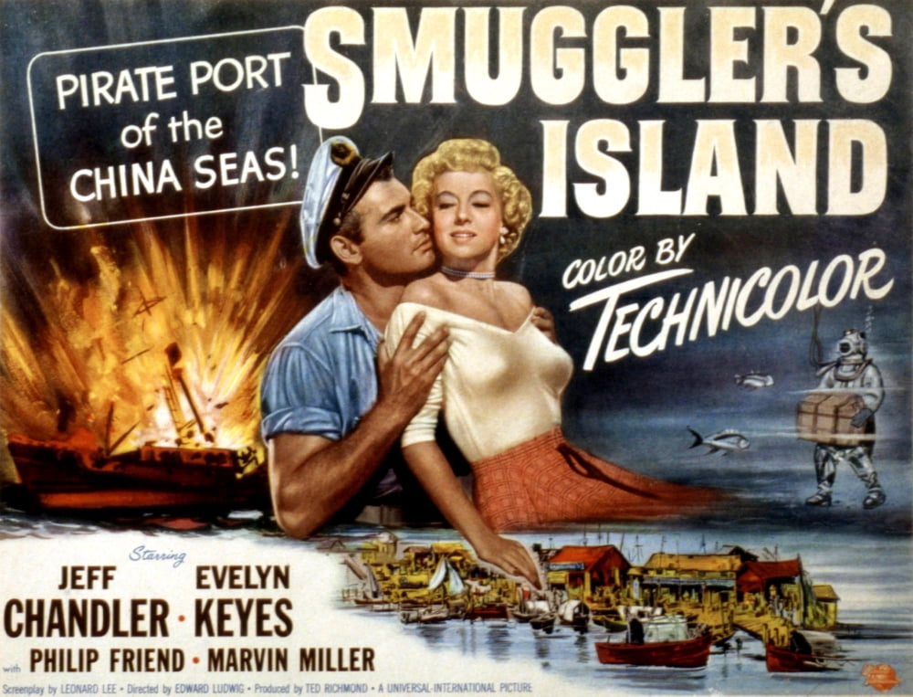 SmugglerS Island Canvas Art - (28 x 22)