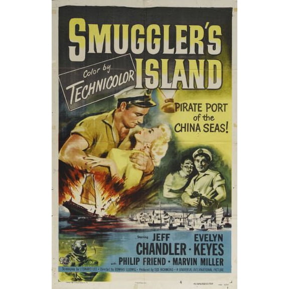 Smugglers Island Poster 24Inx36In Art Poster 24x36 Multi-Color Square Adults AB Posters