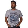thumbnail image 1 of Smurf 80s Cartoon Kanji Cool Manga Men's Graphic T Shirt Tees Brisco Brands S, 1 of 4