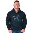thumbnail image 1 of Smurf Cartoon Character Graffiti Vibe Hoodie Sweatshirt Women Men Brisco Brands S, 1 of 6