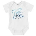 thumbnail image 1 of Smurf Cartoon Character Graffiti Vibe Romper Boys or Girls Infant Baby Brisco Brands 24M, 1 of 6