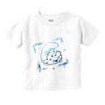 thumbnail image 1 of Smurf Cartoon Character Graffiti Vibe Toddler Boy Girl T Shirt Infant Toddler Brisco Brands 6M, 1 of 6
