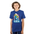 thumbnail image 1 of Smurfette Cartoon American Cutie USA Women Plus Size Graphic Tee Tees Brisco Brands 3X, 1 of 5