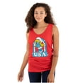 thumbnail image 1 of Smurfette Cartoon American Cutie USA Women Plus Size Tank Top Brisco Brands 3X, 1 of 5