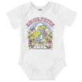 thumbnail image 1 of Smurfette Cartoon Love Spring Season Bodysuit Jumper Girls Infant Baby Brisco Brands NB, 1 of 6