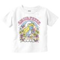 thumbnail image 1 of Smurfette Cartoon Love Spring Season Youth T Shirt Tee Girls Infant Toddler Brisco Brands 6M, 1 of 4