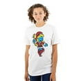 thumbnail image 1 of Smurfette Christmas Ms. Santa Claus Womens Graphic T Shirt Tees Brisco Brands S, 1 of 1
