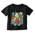 thumbnail image 1 of Smurfette Cute Kung Fu Smurf Otaku Youth T Shirt Tee Girls Infant Toddler Brisco Brands 3T, 1 of 5