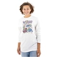 thumbnail image 1 of Smurfette Cute Romantic Smurfs Manga Women's Long Sleeve T Shirt Brisco Brands M, 1 of 6