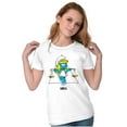 thumbnail image 1 of Smurfette Libra Scales Zodiac Sign Women's T Shirt Ladies Tee Brisco Brands S, 1 of 5
