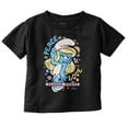 thumbnail image 1 of Smurfette Peace Love Flower Power Youth T Shirt Tee Girls Infant Toddler Brisco Brands 4T, 1 of 4