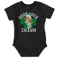 thumbnail image 1 of Smurfette St Paddys Good Luck Charm Bodysuit Jumper Girls Infant Baby Brisco Brands 12M, 1 of 7