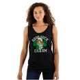 thumbnail image 1 of Smurfette St Paddys Good Luck Charm Tank Top Tee Shirt Women Brisco Brands S, 1 of 5