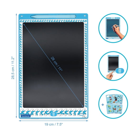 Lexibook The Smurfs Magic Slate, Blue