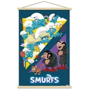 Smurfs (2025) - Group Wall Poster with Magnetic Frame, 22.375" x 34"