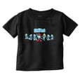 thumbnail image 1 of Smurfs 80s Retro Cartoon Characters Toddler Boy Girl T Shirt Infant Toddler Brisco Brands 2T, 1 of 6