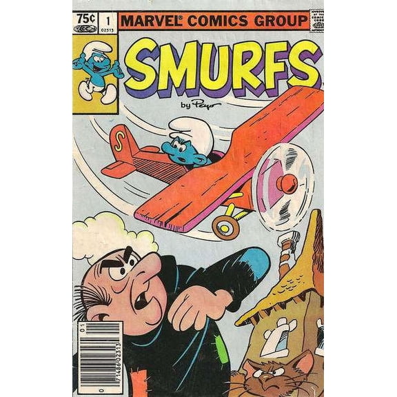 Smurfs (Canadian Edition) #1 VF ; Marvel Comic Book