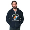 thumbnail image 1 of Smurfs Cartoon Christmas Presents Zip Up Hoodie Men's Women's Brisco Brands S, 1 of 6