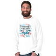 thumbnail image 1 of Smurfs Cartoon Cool Urban Graffiti Long Sleeve TShirt Men Women Brisco Brands S, 1 of 6
