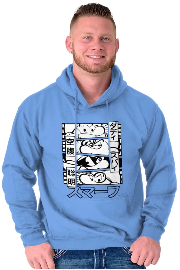 Cartoon Manga Panel Aesthetic Hoodie Sweatshirt Women Men Brisco Brands L