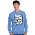 thumbnail image 1 of Smurfs Cartoon Manga Panel Aesthetic Long Sleeve TShirt Men Women Brisco Brands 2X, 1 of 6