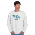 thumbnail image 1 of Smurfs Characters Retro Squad Goals Sweatshirt for Men or Women Brisco Brands X, 1 of 5