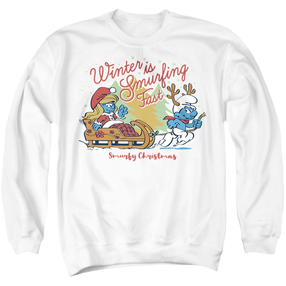 The SmurfsChild Maglietta Puffetta (Smurfette) Fiore Adulto Unisex