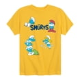 thumbnail image 1 of Smurfs - Classic  Faux Hit  - Youth Boys Short Sleeve Graphic T-Shirt, 1 of 4