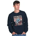thumbnail image 1 of Smurfs Concert Poster 80s Cartoon Sweatshirt for Men or Women Brisco Brands S, 1 of 6