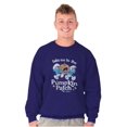 thumbnail image 1 of Smurfs Cute Halloween Pumpkin Patch Sweatshirt for Men or Women Brisco Brands L, 1 of 5