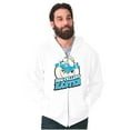 thumbnail image 1 of Smurfs Egg-Cellent Easter Egg Hunt Zip Up Hoodie Men's Women's Brisco Brands S, 1 of 5