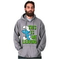 thumbnail image 1 of Smurfs Funny Attitude Don't Care Hoodie Sweatshirt Women Men Brisco Brands S, 1 of 6
