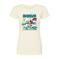 thumbnail image 1 of Smurfs - Grid - Juniors Fitted Graphic T-Shirt, 1 of 4