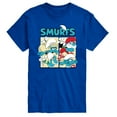 thumbnail image 1 of Smurfs - Grid - Men's Short Sleeve Graphic T-Shirt, 1 of 4