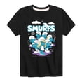 thumbnail image 1 of Smurfs - Group Logo - Kids Youth Short Sleeve Tee, 1 of 4
