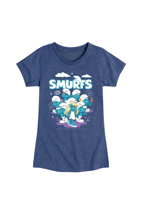 - Group Logo - Toddler And Youth Girls Fitted Short Sleeve Graphic T-Shirt