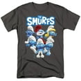 thumbnail image 1 of Smurfs Group Shot Unisex Adult T Shirt, 1 of 5