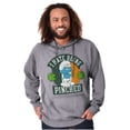 thumbnail image 1 of Smurfs Hate Being Pinched St Paddy Unisex Plus Size Hoodie Brisco Brands 3X, 1 of 5
