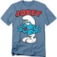 thumbnail image 1 of Smurfs Jokey Unisex Adult T Shirt,Jokey Carolina Blue,Medium, 1 of 6