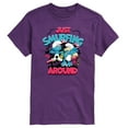 thumbnail image 1 of Smurfs - Just Smurfing Around - Men's Short Sleeve Graphic T-Shirt, 1 of 3