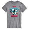 thumbnail image 1 of Smurfs - Just Smurfing Around - Men's Short Sleeve Graphic T-Shirt, 1 of 4
