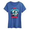 thumbnail image 1 of Smurfs - Just Smurfing Around - Women's Short Sleeve Graphic T-Shirt, 1 of 4