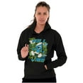 thumbnail image 1 of Smurfs Kanji Don't Kill My Vibe Hoodie Sweatshirt Women Men Brisco Brands L, 1 of 6