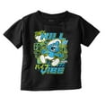 thumbnail image 1 of Smurfs Kanji Don't Kill My Vibe Toddler Boy Girl T Shirt Infant Toddler Brisco Brands 24M, 1 of 6