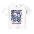 thumbnail image 1 of Smurfs Kanji Never Quit Keep Hustlin Toddler Boy Girl T Shirt Infant Toddler Brisco Brands 6M, 1 of 6