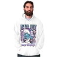 thumbnail image 1 of Smurfs Kanji Never Quit Keep Hustlin Unisex Plus Size Hoodie Brisco Brands 2X, 1 of 5