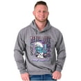 thumbnail image 1 of Smurfs Kanji Never Quit Keep Hustlin Unisex Plus Size Hoodie Brisco Brands 2X, 1 of 5