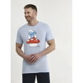 thumbnail image 1 of Smurfs Men’s & Big Men's Graphic Tee Shirt, Sizes XS-3XL, 1 of 5