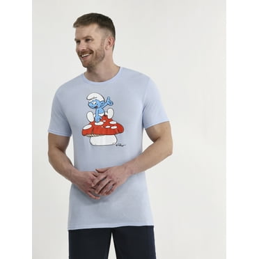Smurfs Men’s & Big Men's Graphic Tee Shirt, Sizes XS-3XL